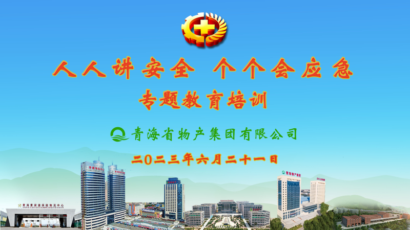 提高安全管理水平 落實全員安全責(zé)任&mdash;&mdash;集團安委會舉辦2023年&ldquo;人人講安全，個個會應(yīng)急&rdquo;專題教育培訓(xùn)