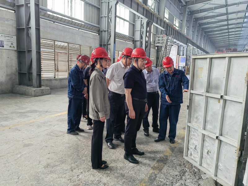 省國資委黨委書記、主任姜軍蒞臨物產(chǎn)工投公司調(diào)研