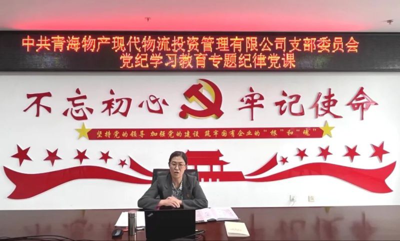 嚴明紀律作風 永葆政治本色&mdash;&mdash;集團黨委書記、董事長劉玲同志講授專題紀律黨課