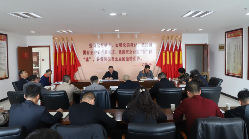 防范化解安全風(fēng)險(xiǎn)  織密筑牢安全防線&mdash;&mdash;集團(tuán)安委會(huì)召開2023年3月份安全生產(chǎn)工作例會(huì)