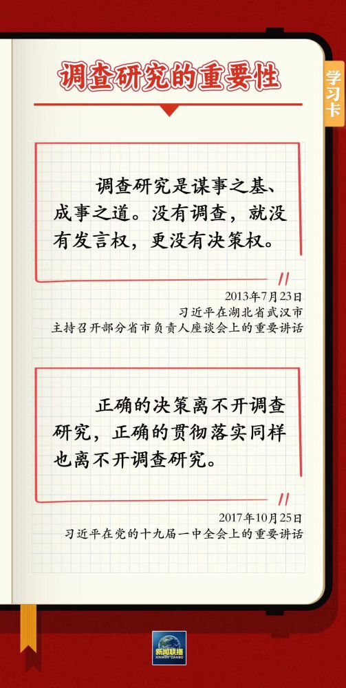 學(xué)習(xí)卡丨如何深入調(diào)查研究？跟總書(shū)記學(xué)習(xí)&ldquo;五字訣&rdquo;